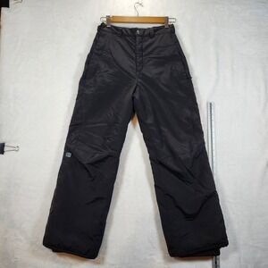 Black Ski Snow Pants Women's Size 14/16 Waterproof Insulated Outdoor Gear
